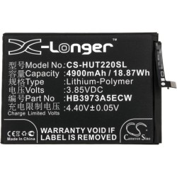 Batterie pour Honor Note 10 (4900 mAh/18.87 Wh, 3.85 V)