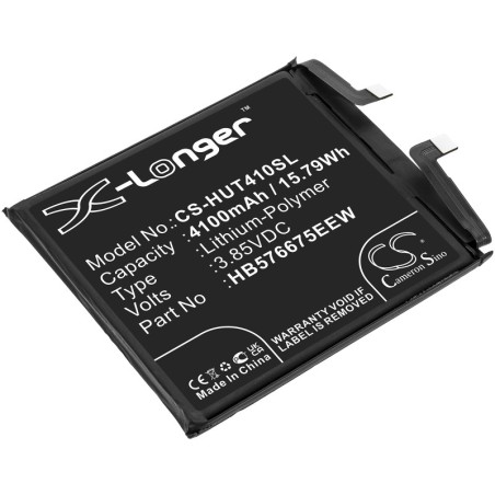 Batterie pour Huawei Mate 40 Pro (4100 mAh/15.79 Wh, 3.85 V)