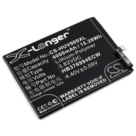 Batterie pour Huawei FLA-LX3 (4000 mAh/15.28 Wh, 3.82 V)