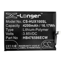 Batterie pour Huawei TEL-AN00a (4200 mAh/16.17 Wh, 3.85 V)