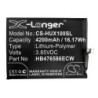 Batterie pour Huawei TEL-AN00a (4200 mAh/16.17 Wh, 3.85 V)