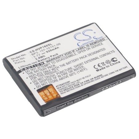 Batterie pour Palm BP3 (920 mAh/3.4 Wh, 3.7 V)