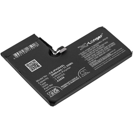 Batterie pour Apple A2640 (3000 mAh/11.55 Wh, 3.85 V)