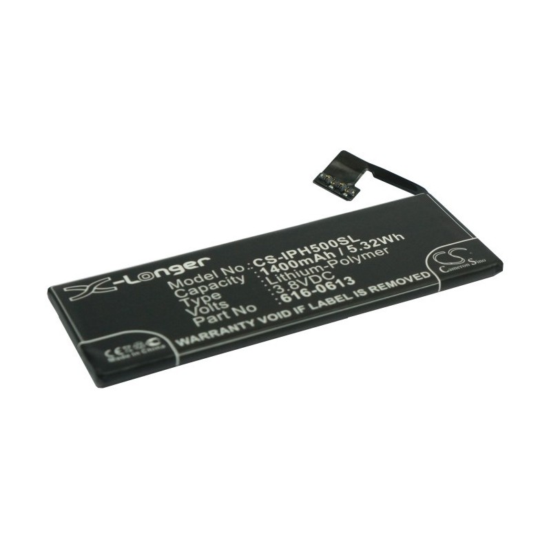Batterie pour Apple MD644LL/A (1400 mAh/5.32 Wh, 3.8 V)