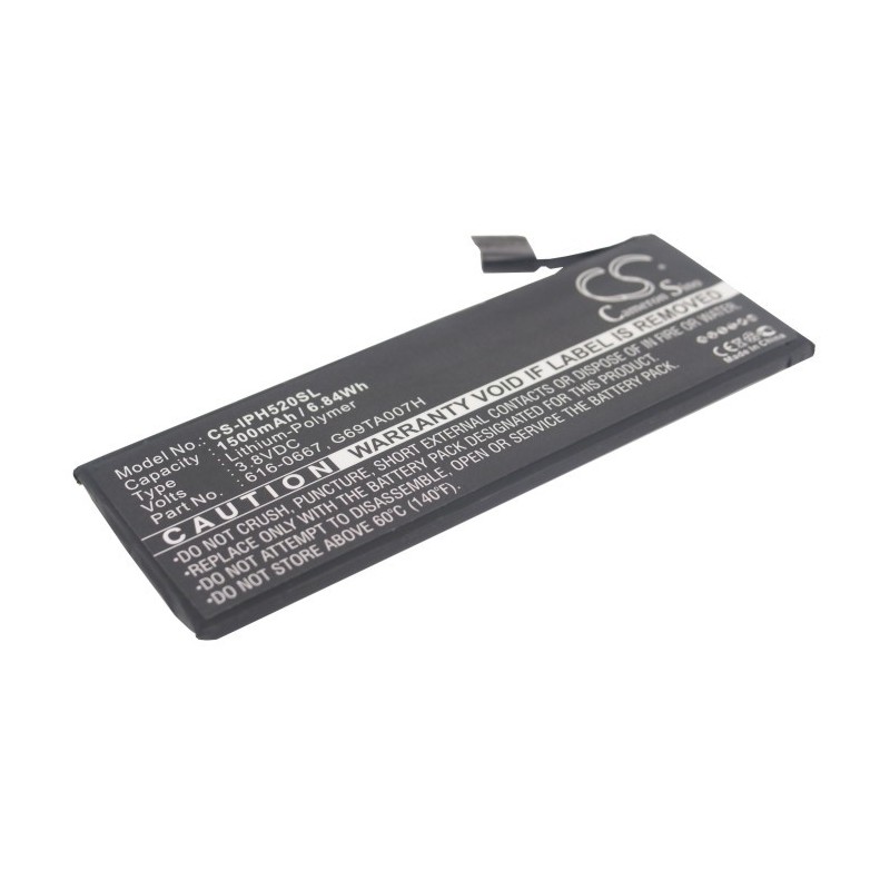 Batterie pour Apple iPhone 5C (1500 mAh/5.7 Wh, 3.8 V)