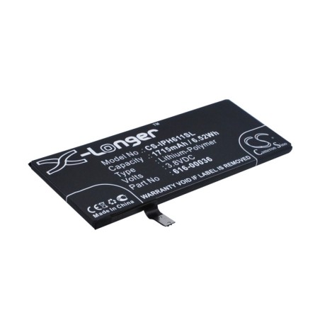 Batterie pour Apple A1633 (1715 mAh/6.52 Wh, 3.8 V)