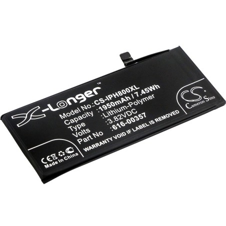 Batterie pour Apple 616-00357 (1950 mAh/7.45 Wh, 3.82 V)