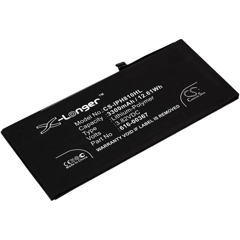 Batterie pour Apple iPhone 8 Plus (3300 mAh/12.61 Wh, 3.82 V)