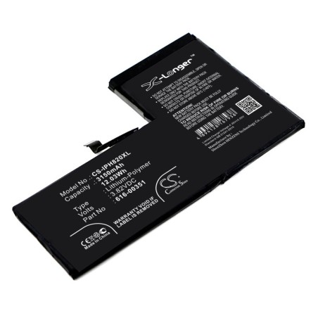 Batterie pour Apple iPhone X (3150 mAh/12.03 Wh, 3.82 V)