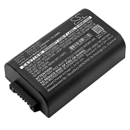 Batterie pour Dolphin 99GX (5200 mAh/19.24 Wh, 3.7 V)