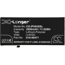 Batterie pour Apple A2106 (2900 mAh/11.02 Wh, 3.8 V)