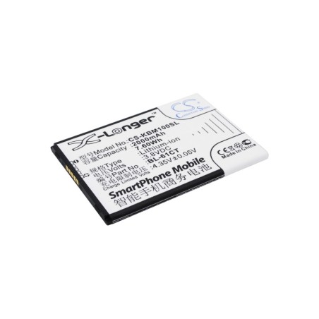 Batterie pour KOOBEE M100 (2000 mAh/7.6 Wh, 3.8 V)