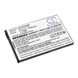 Batterie pour Honeywell BAT-EDA5S (3050 mAh/11.74 Wh, 3.85 V)