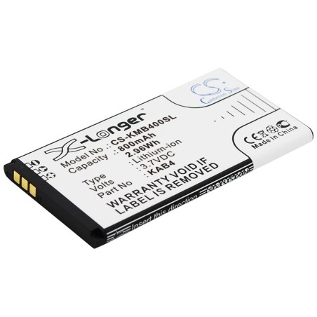 Batterie pour MaxCom MM720 (800 mAh/2.96 Wh, 3.7 V)
