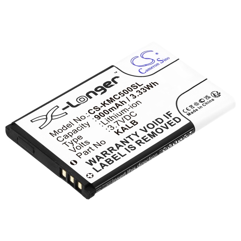 Batterie pour MaxCom MM136BB (900 mAh/3.33 Wh, 3.7 V)