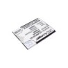 Batterie pour KAZAM Thunder2 5.0 (2000 mAh/7.6 Wh, 3.8 V)