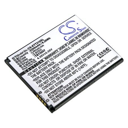 Batterie pour K-Touch Touch 5 (2200 mAh/8.36 Wh, 3.8 V)