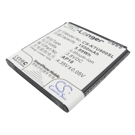 Batterie pour BLU Tank 4.5 (1550 mAh/5.89 Wh, 3.8 V)