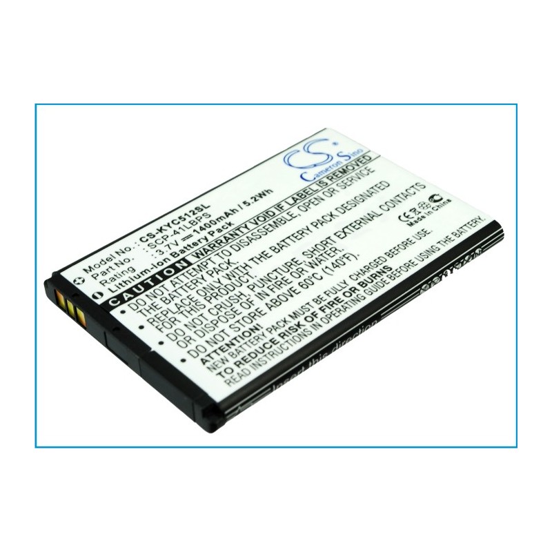 Batterie pour BoostMobile C5120 (1400 mAh/5.18 Wh, 3.7 V)