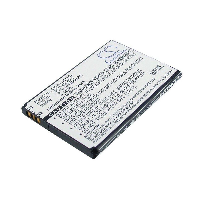 Batterie pour BoostMobile Hydro (1200 mAh/4.44 Wh, 3.7 V)
