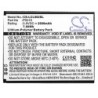 Batterie pour Logicom P5015 (2000 mAh/7.6 Wh, 3.8 V)