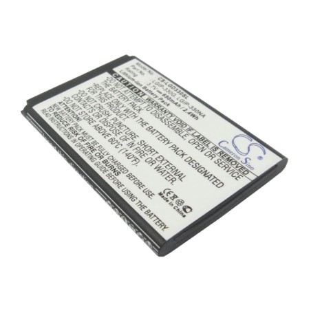 Batterie pour LG GD350 (650 mAh/2.41 Wh, 3.7 V)
