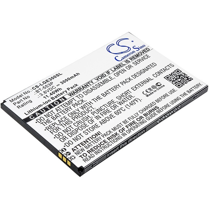 Batterie pour Leagoo Elite 3 (3000 mAh/11.4 Wh, 3.8 V)