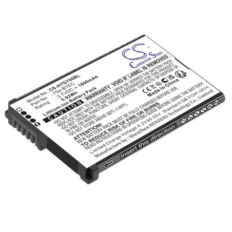 Batterie pour Dolphin 70e (1600 mAh/5.92 Wh, 3.7 V)