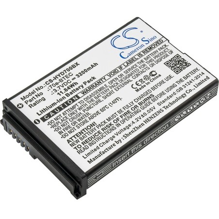 Batterie pour Dolphin BAT-EXTENDED-01 (3200 mAh/11.84 Wh, 3.7 V)