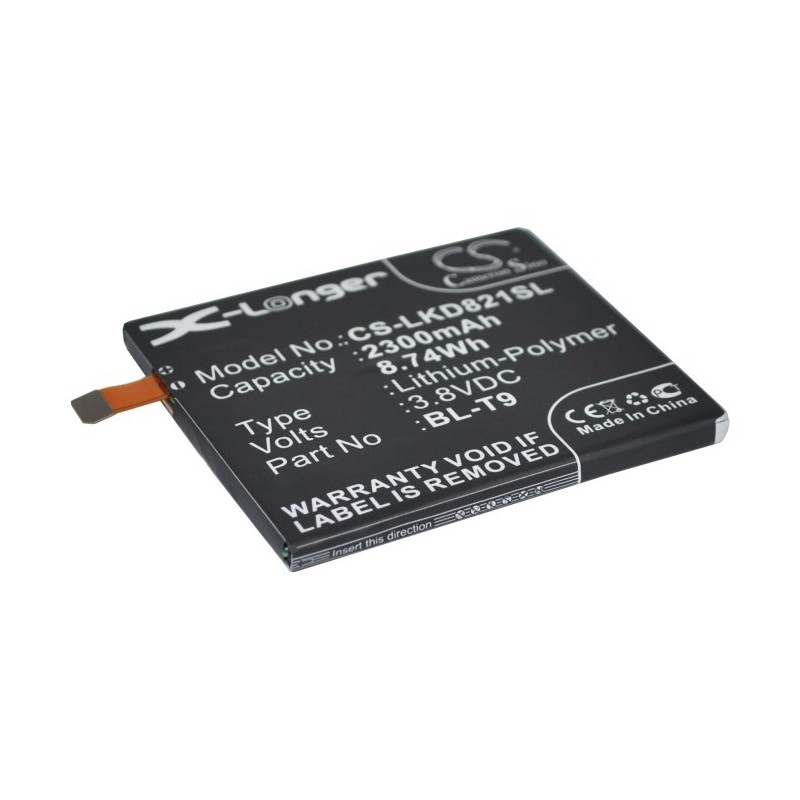 Batterie pour LG D820 (2300 mAh/8.74 Wh, 3.8 V)