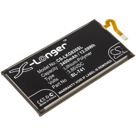 Batterie pour LG LMV405EB (3400 mAh/13.09 Wh, 3.85 V)
