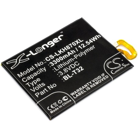 Batterie pour LG US997 (3300 mAh/12.54 Wh, 3.8 V)
