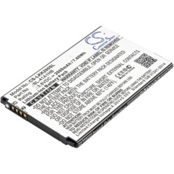 Batterie pour LG X1 (2000 mAh/7.6 Wh, 3.8 V)