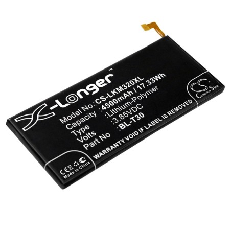 Batterie pour LG M320 (4500 mAh/17.33 Wh, 3.85 V)