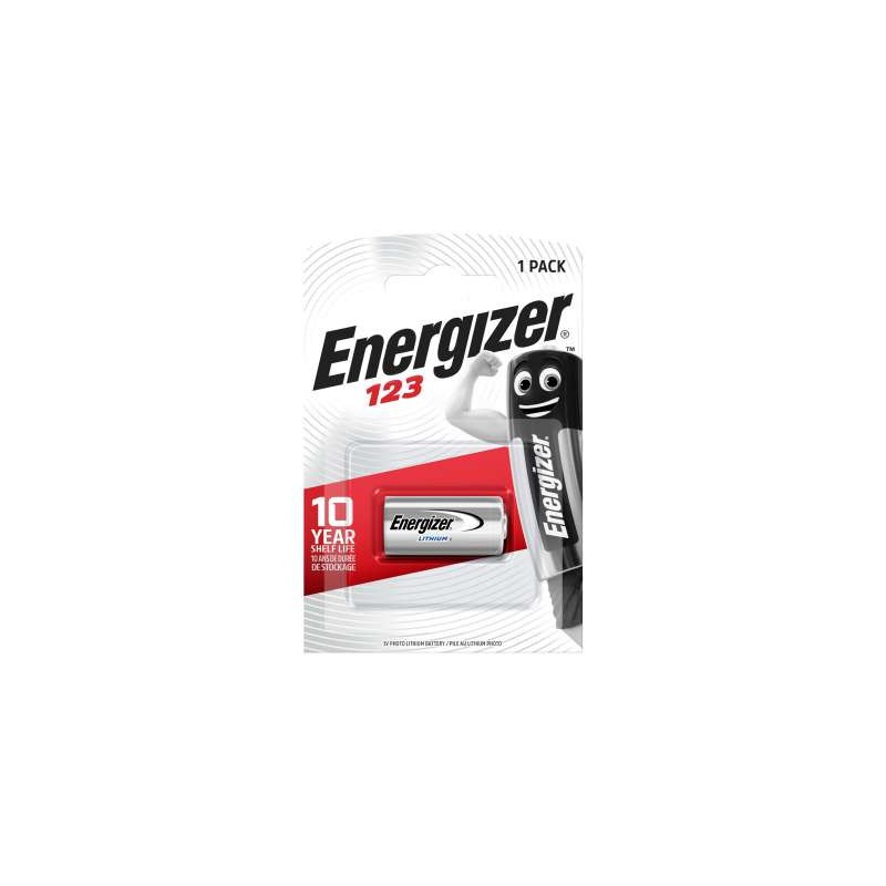 Pile Energizer CR123A Blister de 1