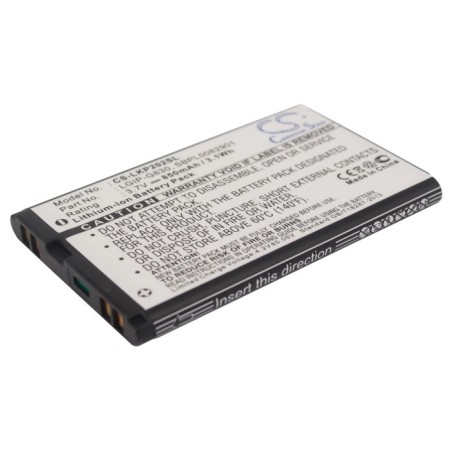 Batterie pour LG KP202 (850 mAh/3.15 Wh, 3.7 V)