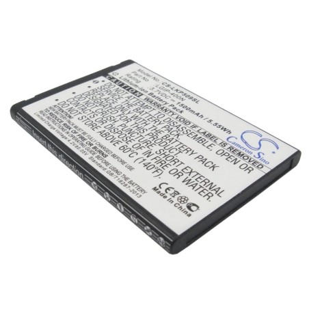 Batterie pour AT&T Phoenix (1500 mAh/5.55 Wh, 3.7 V)
