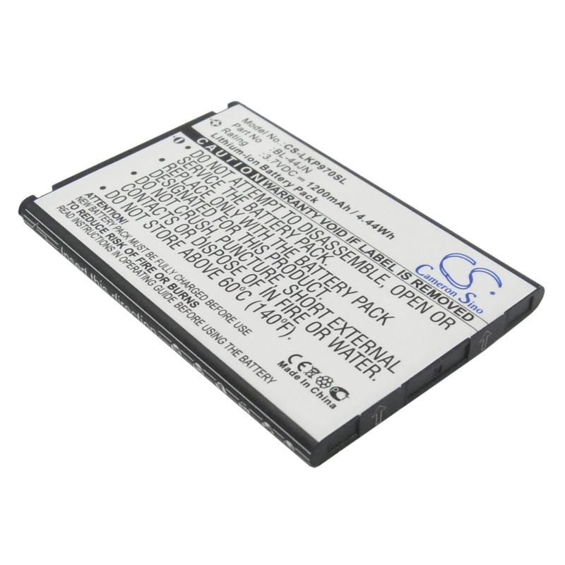 Batterie pour LG E739 (1200 mAh/4.44 Wh, 3.7 V)