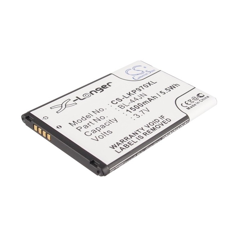 Batterie pour LG VM701 (1500 mAh/5.55 Wh, 3.7 V)