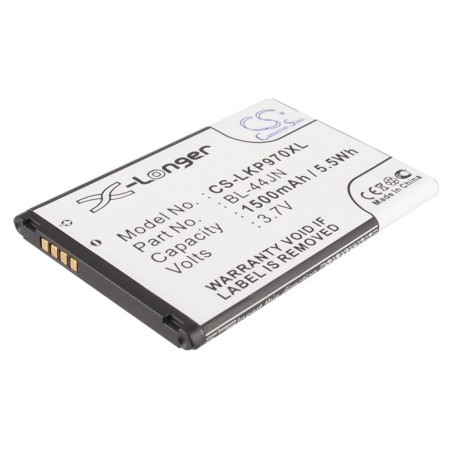 Batterie pour LG L15G (1500 mAh/5.55 Wh, 3.7 V)