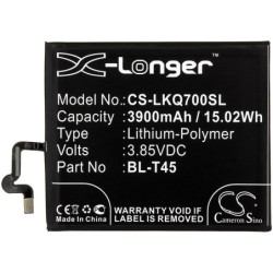 Batterie pour LG EAC64578501 (3900 mAh/15.02 Wh, 3.85 V)