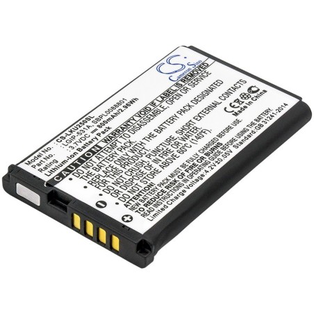 Batterie pour LG B471 (800 mAh/2.96 Wh, 3.7 V)