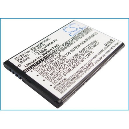 Batterie pour LG BF-45FN (1500 mAh/5.55 Wh, 3.7 V)