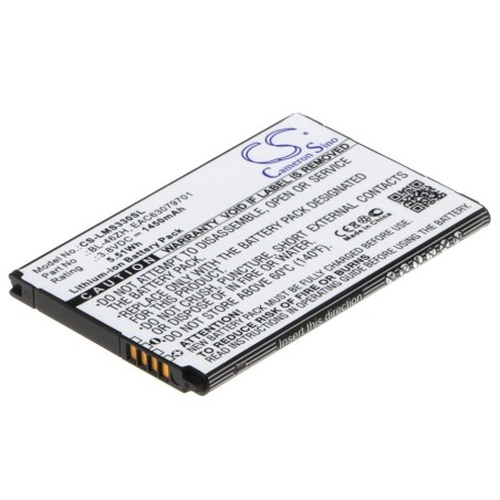 Batterie pour LG Phoenix 2 (1450 mAh/5.51 Wh, 3.8 V)