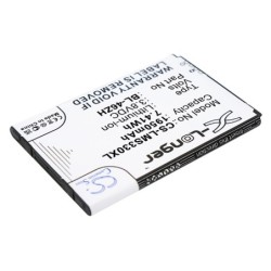 Batterie pour LG EAC63079701 (1950 mAh/7.41 Wh, 3.8 V)