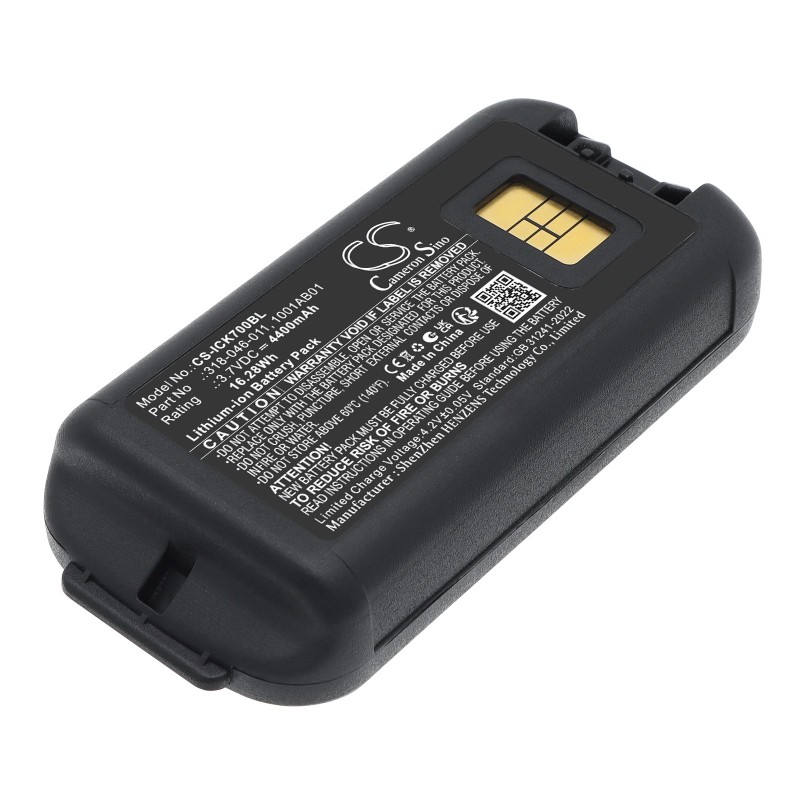 Batterie pour Intermec CK70 (4400 mAh/16.28 Wh, 3.7 V)