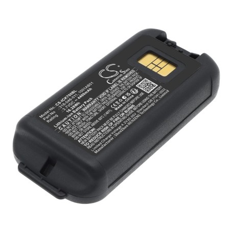 Batterie pour Intermec CK70 (4400 mAh/16.28 Wh, 3.7 V)
