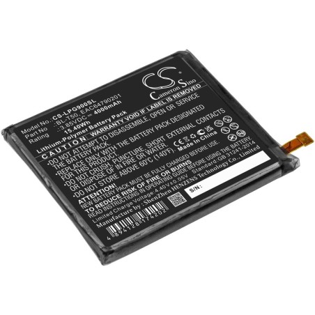 Batterie pour LG G900VM (4000 mAh/15.4 Wh, 3.85 V)