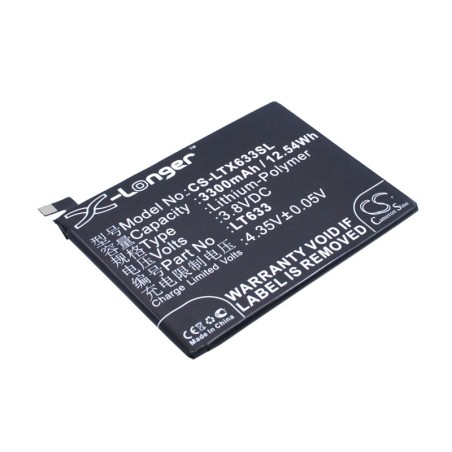 Batterie pour LeTV X900 (3300 mAh/12.54 Wh, 3.8 V)