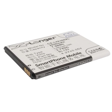 Batterie pour Lenovo BL192 (2050 mAh/7.59 Wh, 3.7 V)